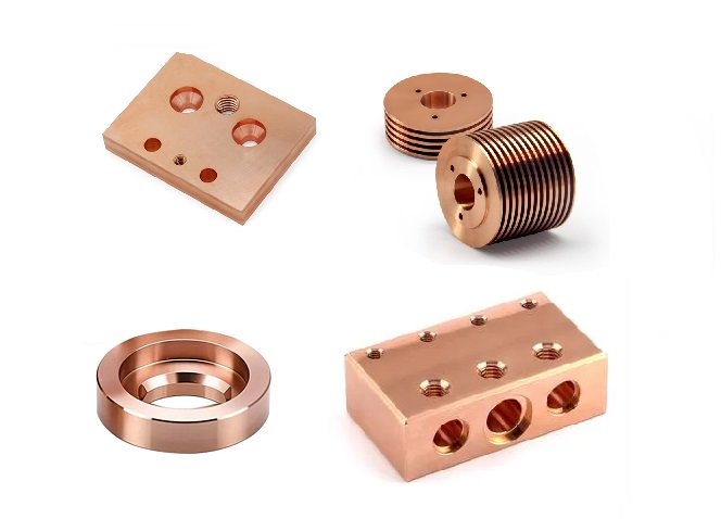 Copper Machining parts