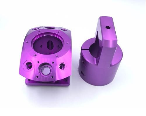 cnc anodizing machining part